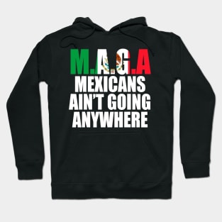 Mexicans-Ain't-Going-Anywhere Hoodie